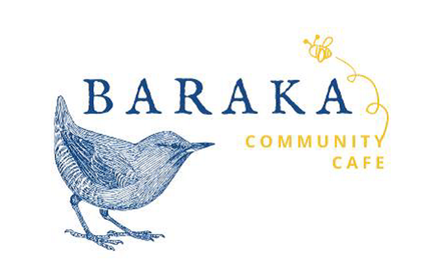 Baraka Cafe and logo